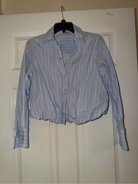 Francesca’s Bubble Button Down